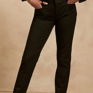 Banana Republic Sloan Slim Pant Women's 8 in Black